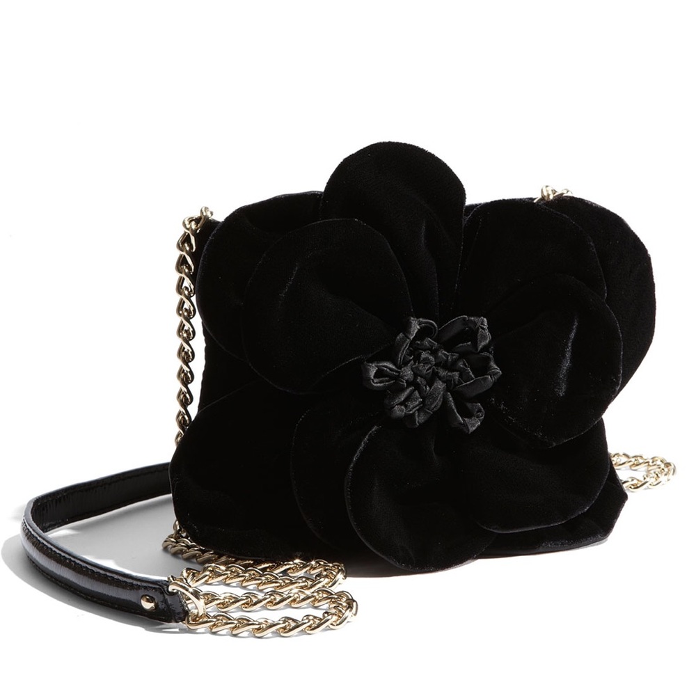 COPY - kate spade velvet flower bag ♠️